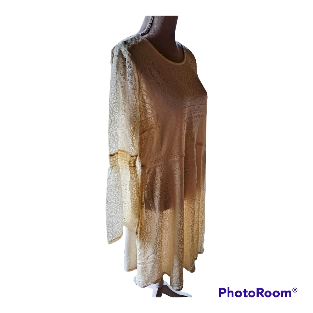🆕NWT*** MY MICHELLE, LACE OFF WHTE DRESS SIZE 2XL²²